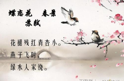 苏轼 蝶恋花,苏轼笔下的春景与人生感悟